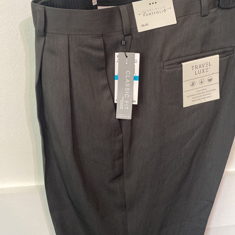 Perry Ellis Portfolio NWT dress slacks - Picture 6 of 7